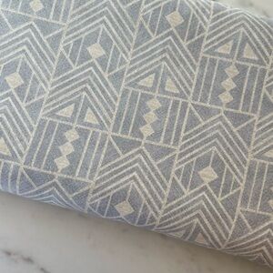 Art Deco Home Decor Fabric_Grey/Blue